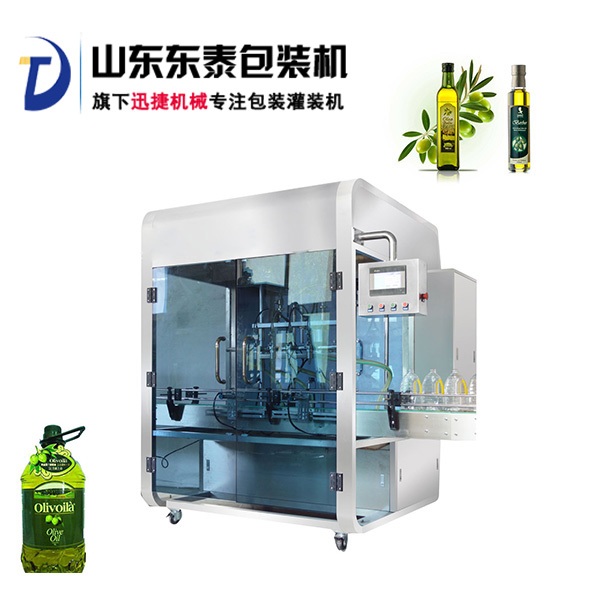 前方高能！快被這款全自動橄欖油灌裝機帥哭了